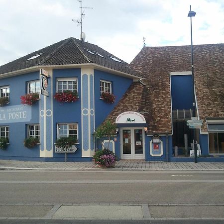 Hotel Restaurant De La Poste Mulhouse Ottmarsheim Bantzenheim Εξωτερικό φωτογραφία