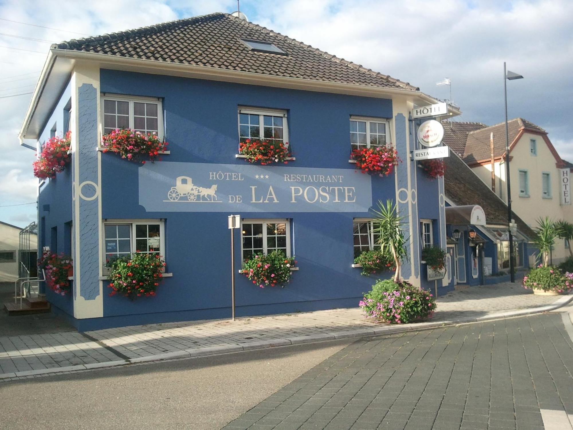 Hotel Restaurant De La Poste Mulhouse Ottmarsheim Bantzenheim Εξωτερικό φωτογραφία