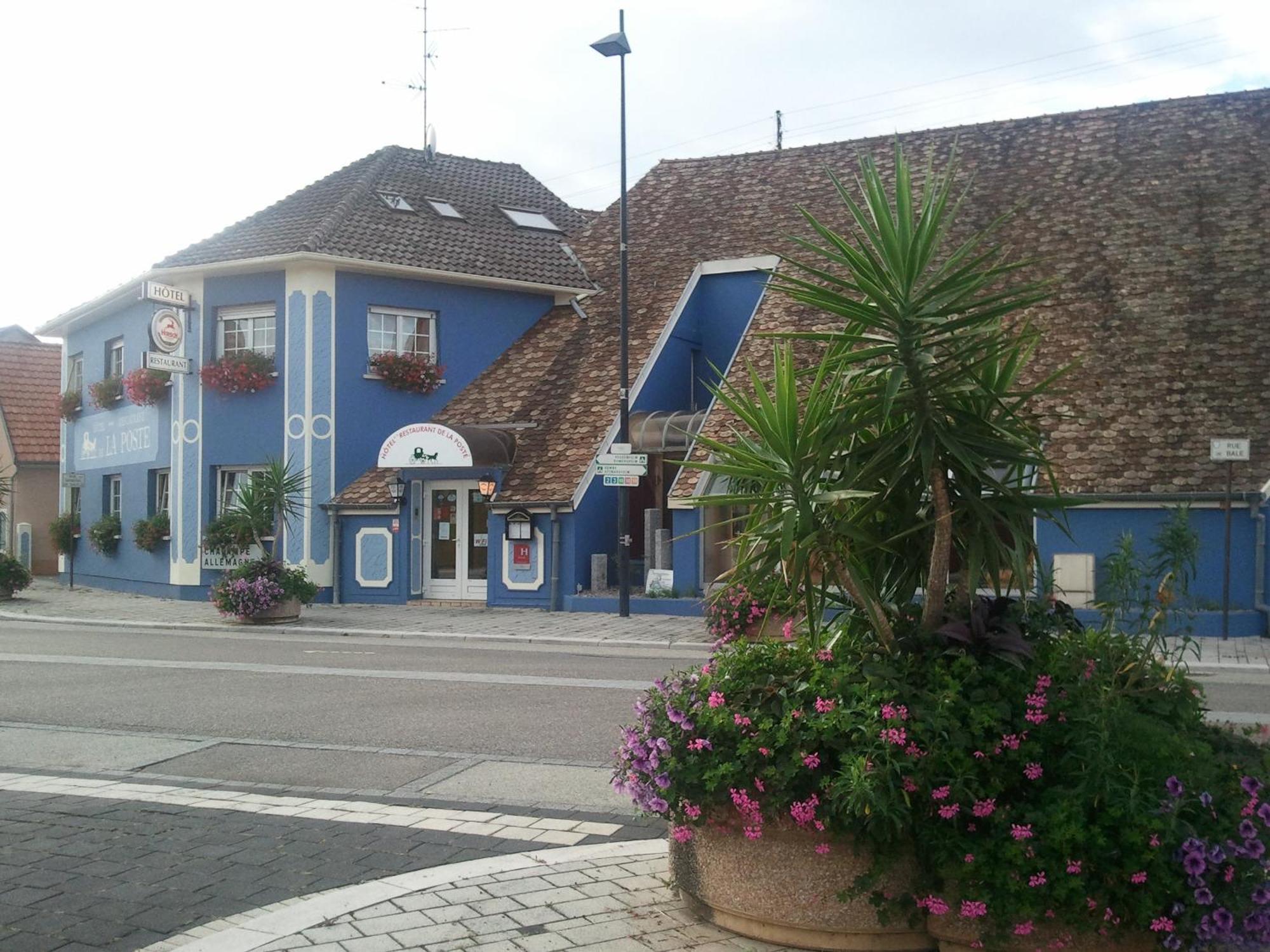 Hotel Restaurant De La Poste Mulhouse Ottmarsheim Bantzenheim Εξωτερικό φωτογραφία