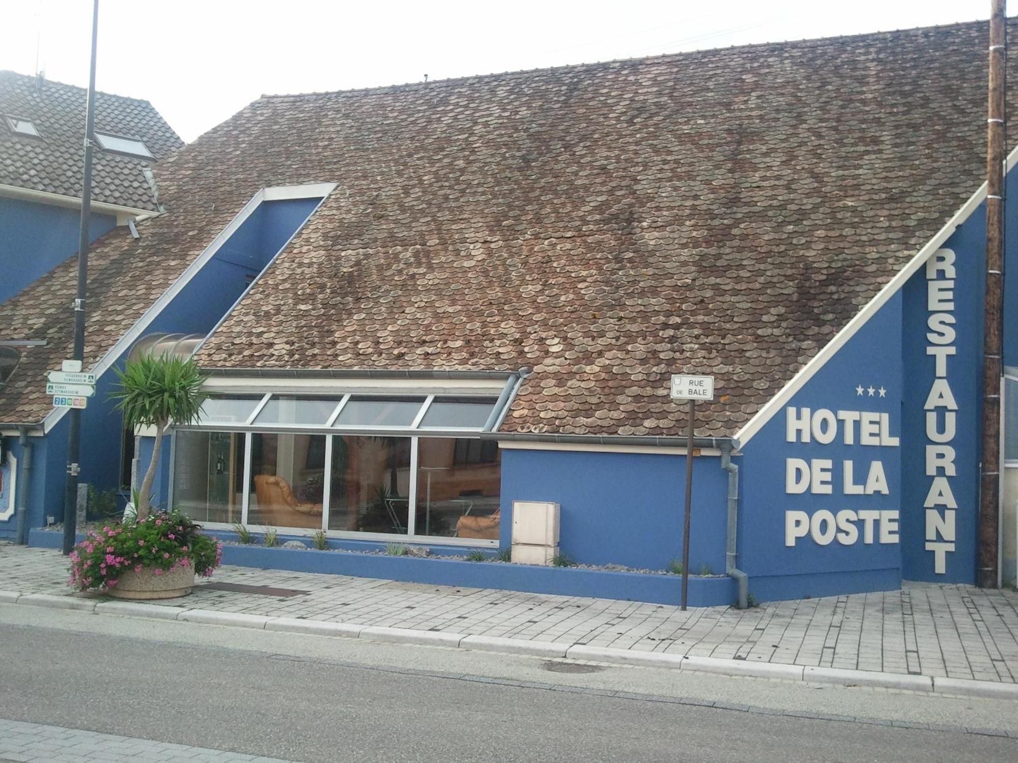 Hotel Restaurant De La Poste Mulhouse Ottmarsheim Bantzenheim Εξωτερικό φωτογραφία