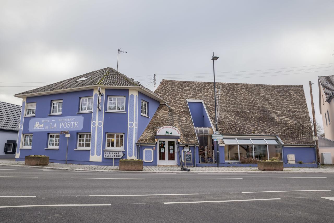 Hotel Restaurant De La Poste Mulhouse Ottmarsheim Bantzenheim Εξωτερικό φωτογραφία