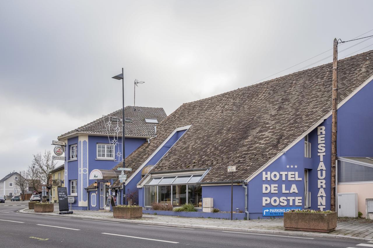 Hotel Restaurant De La Poste Mulhouse Ottmarsheim Bantzenheim Εξωτερικό φωτογραφία