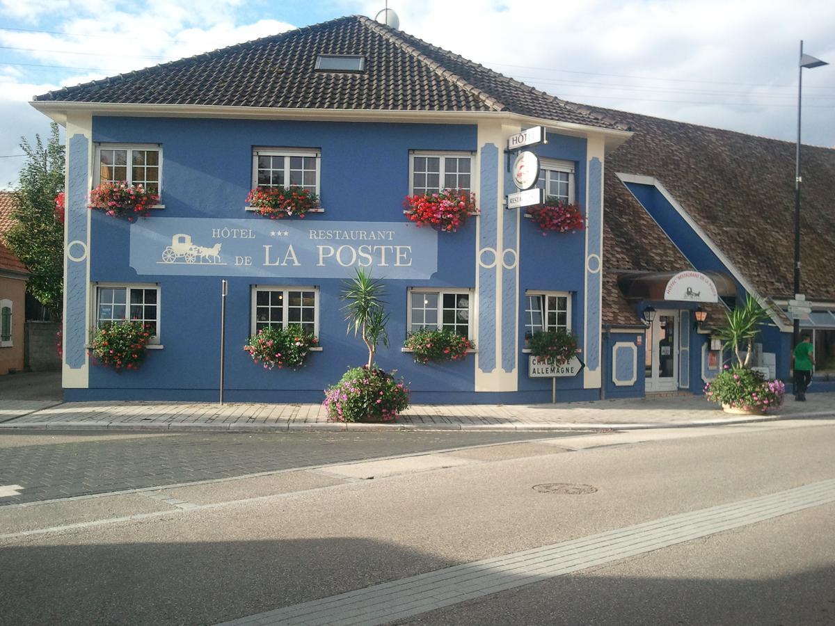 Hotel Restaurant De La Poste Mulhouse Ottmarsheim Bantzenheim Εξωτερικό φωτογραφία